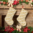 thumbnail image 6 of KLL Shiba Inu Dog for 18" Christmas Stocking Snowman Xmas Stocking Holiday Christmas Decoration Gifts for Family Kids, 6 of 8