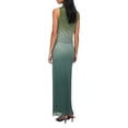 thumbnail image 3 of Fortune Women Gradient Print Long Dresses Sleeveless Ruched Bodycon Tank Dress, 3 of 9