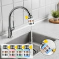 thumbnail image 2 of 2025 New Water Filter Faucet Bathroom Sink, Water Filter for Sink Bathroom Faucet Extender Kitchen Sink Water Filter, 360° Adjustable Shower Head Filter Shower Faucet Handle for Kitchen Accessories, 2 of 3