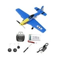 thumbnail image 2 of Avión RC de 4 canales, planeador RC de simulación, fácil de usar, listo para volar, fácil control remoto, avión de de espuma RC para niños, 2 of 9