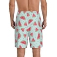 thumbnail image 6 of KLL Watermelon for Men's 1-Pack Shorts,Sleep Pajama Shorts for Men Soft Pj Shorts Men's Pajama Bottoms Sleepwear -X-Large, 6 of 7