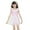 Pink, variant on Shadoumai One Piece Swimsuit for Girls Trim Wrap Tie Back Tankini with Shorts Quick Dry Color Block Girls Bathing Suit Swimwear with Cover Up Pants Spaghetti Strap