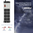 thumbnail image 2 of Protector contra sobretensiones Power Strip CCCEI, 20 A, 8 salidas, cable de 6 pies, 2 of 7