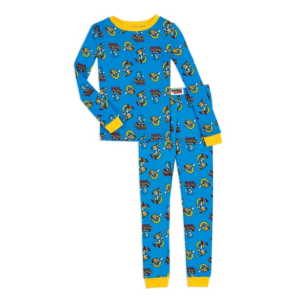 Sonic the 2025 hedgehog pajamas walmart