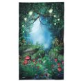 thumbnail image 1 of EeaseCA Forest Backdrop Mushroom Flower Home Wall Tapestry Background Cloth Wall Decor, 1 of 8
