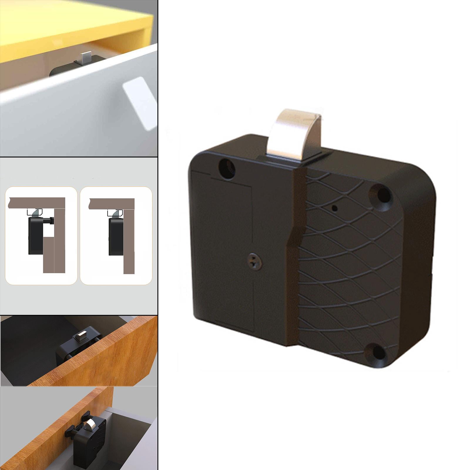 Intelligent Electronic Cabinet Lock High Security Hidden Keyless Anti  for Furniture Cupboard Cabinet Wardrobe Letter Box