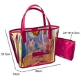 thumbnail image 2 of One Shoulder bag Fashion transparent casual Going out bucket bag, 2 of 6