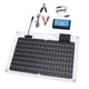thumbnail image 1 of Kit de Cargador de Panel Solar, Controlador de Carga 100a de 100 A 12V 24 V PUERTOS USB Duales Compatibles Para El Techo de Botes de Vehículos Recreativos, 1 of 7