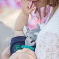 thumbnail image 2 of WubbaNub - Newborn Infant Baby Pacifier with Plush Animal -  Elephant, 2 of 9