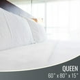 thumbnail image 3 of DMI Waterproof Mattress Protector and Mattress Cover, Quiet, Zippered Fit for Bedwetting and Incontinence, Queen Size, White, 3 of 5