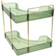 thumbnail image 5 of 2 Tier Spice Rack Corner Storage Shelf Makeup Organizer Cosmetic Holder Standing Counter Shelf, 5 of 5