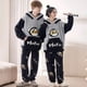 thumbnail image 1 of Conjunto de pijama de felpa de franela gruesa para hombre y mujer, ropa de dormir de manga larga, sudaderas con capucha de dibujos animados dulces, cálido, 7 estilos, Invierno, 1 of 4