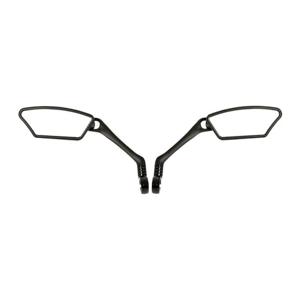 1 par de espejos para bicicleta, montaje en manillar, , accesorios para bicicleta, espejo retrovisor ajustable para motocicleta