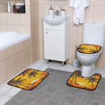 thumbnail image 6 of BZSMCE 4PCS Tropical Sunset Serenity Shower Curtain Set Bathroom Decorative Set, 6 of 8