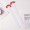 thumbnail image 3 of Penkiiy Bas Cuisses Jupe Adulte Chaussettes en Soie Dentelle Transparente Maille Chaussettes en Soie pour Femmes Collants Rouges, 3 of 3