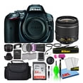 thumbnail image 1 of Nikon D5300 24.2MP DSLR Digital Camera with 18-55mm AF-P VR Lens (Grey) (1521) Bundle with SanDisk 64GB SD Card + Camera Bag + Filter Kit + Spare Battery + Telephoto Lens Nikon 1524-6A-1, 1 of 6