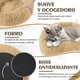 thumbnail image 3 of Cama para Perro, Camita para Perrito Redonda Lavable Diámetro de 60 Cm, Cama para Mascotas con Parte Inferior Antideslizante y Cómodo Mullida Felpa, Cama de Felpa para Perros y Gatos (Albaricoque), 3 of 7