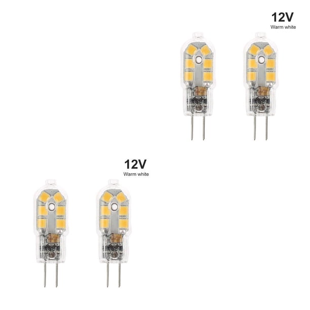 Toystoory Mini bombilla LED de 2 uds., luces nocturnas emisoras de luz de 360 grados para candelabros, lámparas de mesa, iluminación de armario Type2 NO2 Toystoory CBP167230