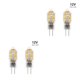 thumbnail image 1 of Toystoory Mini bombilla LED de 2 uds., luces nocturnas emisoras de luz de 360 ​​grados para candelabros, lámparas de mesa, iluminación de armario Type2 NO2 Toystoory CBP167230, 1 of 6