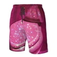 thumbnail image 4 of Pofeuu Sparkling Pink Toilet Prin Men's Swim Trunks Quick Dry Bathing Suit Swimming Board Shorts Mesh Lining Beach Swimwear-Medium, 4 of 6