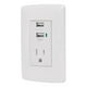 thumbnail image 1 of Contacto USB Blanco Volteck 48065 COUSB-IB, 1 of 2