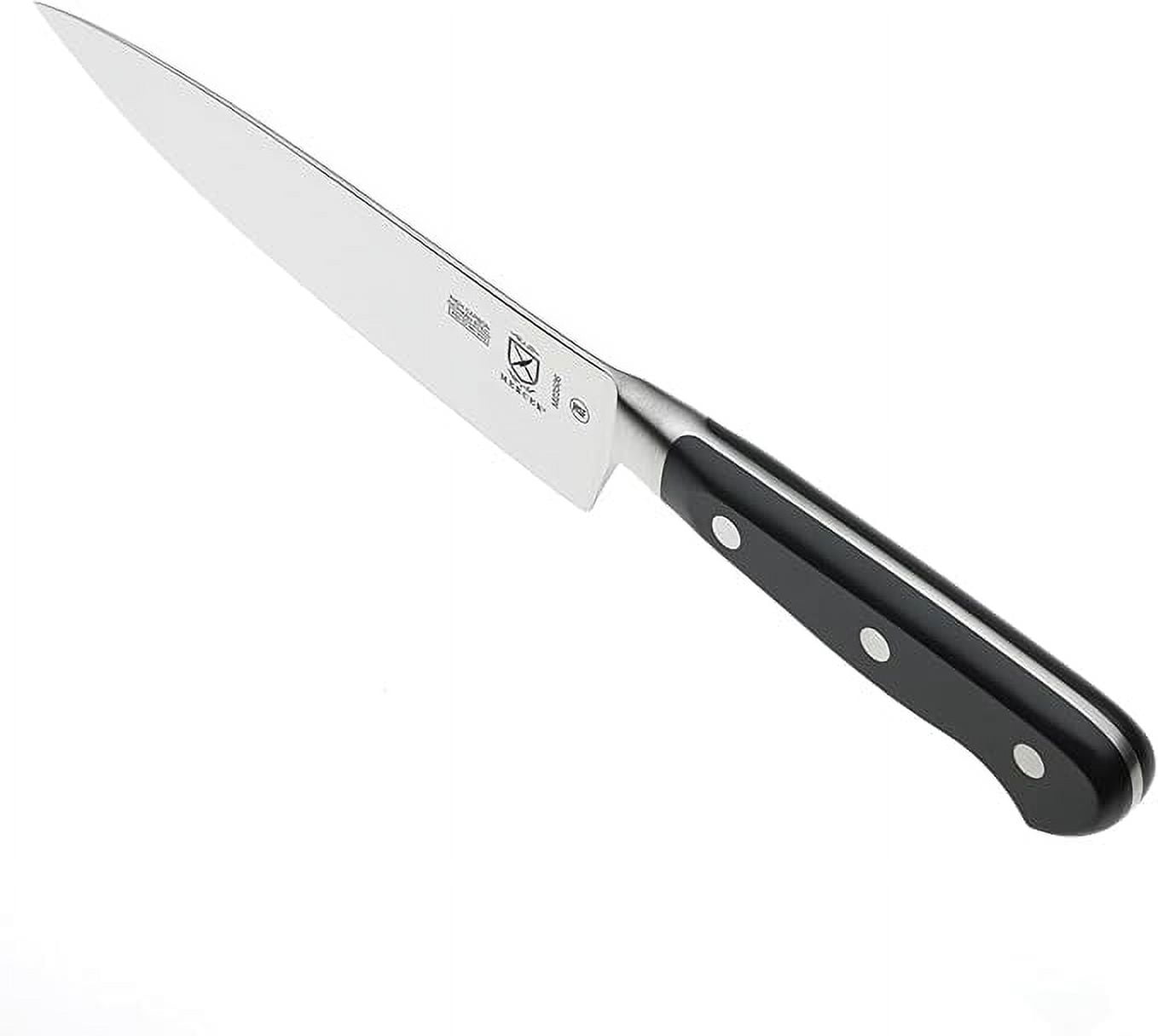 Mercer Culinary Renaissance Steel 6 Inch Chef's Knife, Black