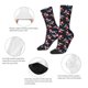 thumbnail image 4 of Balery Surfing Santa Calcetas Largas con Estampado para Hombre y Mujer – Suaves y Transpirables, Talla Única (US 5-11), 4 of 6