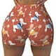 thumbnail image 2 of Balery Cute Poodle Dog Pantalones cortos de entrenamiento estampados para mujer, sin costuras, ajustados, para gimnasio, yoga, correr, deportes, ejercicio activo, fitness.-Medium, 2 of 8