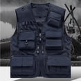 thumbnail image 2 of Gilet Utilitaire pour Femmes, Gilet Léger pour l'Extérieur, Gilet de Photographie Multi-Poches, Haut Matelassé Décontracté à Col en V, Pièce Confortable pour la Randonnée, Usage Quotidien, 2 of 4