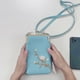 thumbnail image 5 of Bolso bandolera de piel para mujer | Cartera cruzada con bolsillo para el móvil | Correa ajustable y múltiples compartimentos | Monedero pequeño para uso diario, 5 of 6