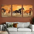 thumbnail image 6 of Large Size Canvas Prints Horse Herd Rungallop Dramatic Sky Panorama Wall Art Gallery Wrapped Ready to Hang, 6 of 6