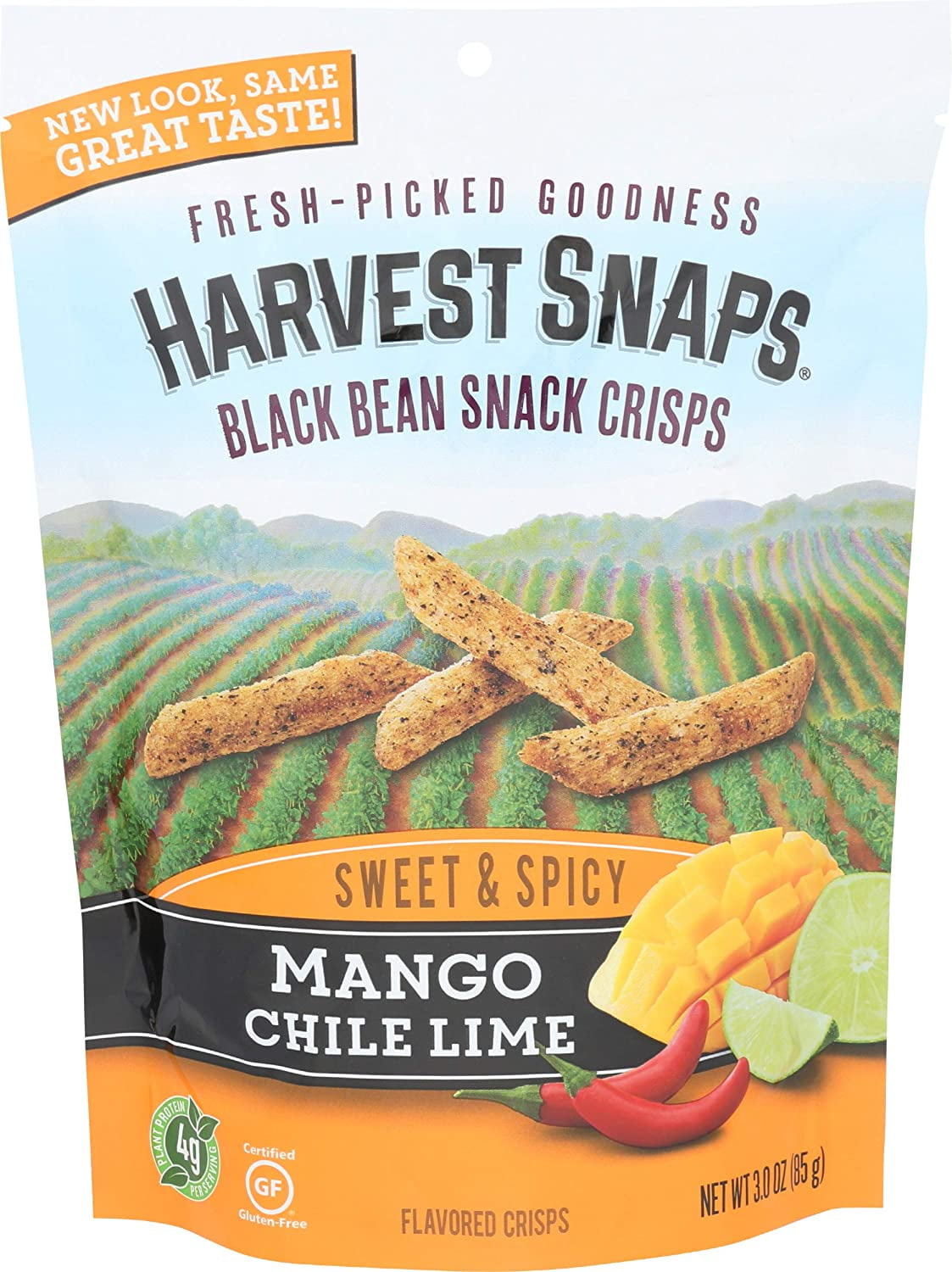 Harvest Snaps Mango Chile Lime (Pack of 3)