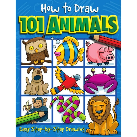 Pre-Owned How to Draw 101 Animals (Paperback) 1842297406 9781842297407