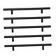 thumbnail image 5 of KALLORY 5Ud De Muebles Negros De Inoxidable Para Cocina Y Con Elegante, 5 of 8