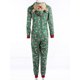 thumbnail image 4 of Nituyy Traje de Navidad a cuadros con capucha pijama-Mamá-M Nituyy mono, 4 of 5