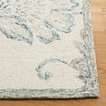 thumbnail image 3 of SAFAVIEH Micro-Loop Arda Floral Area Rug, Ivory/Blue, 8' x 10', 3 of 8
