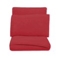 thumbnail image 2 of Juego de sábana Individual Polar Térmica, súper Ligera, cómoda y Caliente, Ideal para Noches de frío "Rojo" Melocotton Invernal, 2 of 5