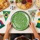thumbnail image 4 of Set de platos para fiestas de fútbol Pack de 10 platos de papel y cubiertos para temática deportiva Decoraciones para fiestas de cumpleaños o partidos Diseño desechable de campos de fútbol, 4 of 5