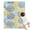 Blue and Yellow, variant on Blue and Yellow Floral Pattern Blanket,Comfortable Soft Flannel Throw Blanket,All Season,Warm Lightweight Blankets for Sofa Bed Couch Living Room Chair,30"x40"