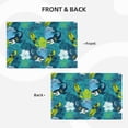 thumbnail image 3 of Placemats Set Of 4 / 6, Shark Wave Skateboard Placemats For Dining Table Indoor/Outdoors Heat Resistant Washable Placemats 18" X 12", 3 of 8