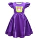 thumbnail image 3 of Vestidos para niñas Cosplay Super Kitties Vestidos para SuperKittiesCostume Niñas Mangas voladoras Vestido de corte A con bolso y diadema, 3 of 5