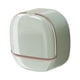 thumbnail image 3 of Jabonera, soporte de pared, recipiente impermeable con drenaje, jabonera, jabonera Verde claro, 3 of 9