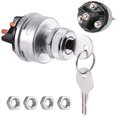 thumbnail image 5 of CSYANXING 12V/24V 4 Position Ignition Switch for Car Truck Tractor Trailer Universal with Keys ACC OFF IGN Start, 5 of 9