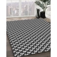thumbnail image 3 of Ahgly Company Machine Washable Indoor Rectangle Transitional Dark Gray Black Area Rugs, 7' x 10', 3 of 7