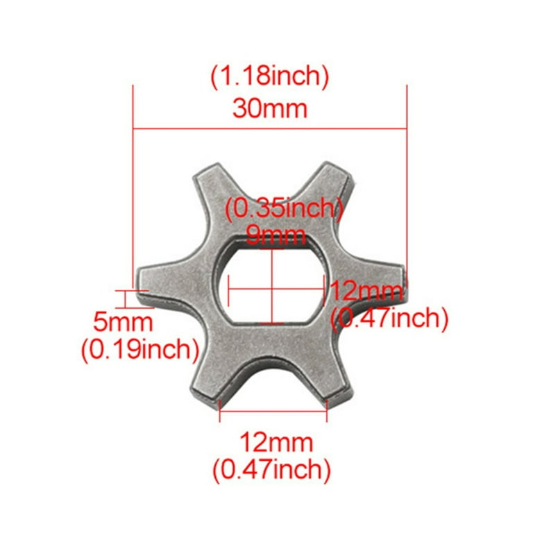 1PCS Chainsaw sprocket For 5016 6 tooth Electric Chain Saw Chainsaw Chain  9x12/8x10mm