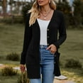 thumbnail image 3 of AELand Women's Long Sleeve Cardigan Sweater Lightweight Button Down Brushed Knit Tops with Pockets S~3XL, 3 of 6