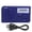 Blue, variant on Riousery RD638 Portable Solar Emergency Hand Crank AM FM Radio with 1LED Flashlight 90dB Alarm and 500mAh Battery for Outdoor Survival Gear, White (16 cm / 6.3 inches)