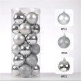 thumbnail image 2 of VWRXBZ Christmas Baubles Balls Xmas Tree Balls Christmas Decoration Party Ornaments Christmas Tree Balls 24 Piece Set, 2 of 7