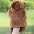 thumbnail image 5 of Adorable Plush Hand Puppet Bear Zoo Friends Animals Educational Puppets Dolls Bear (brown), 5 of 5