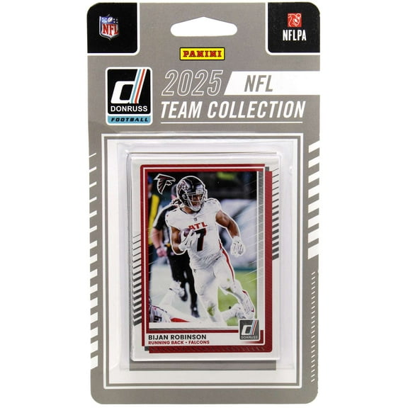 NFL 2025 Donruss Football Atlanta Falcons Trading Card Team Set